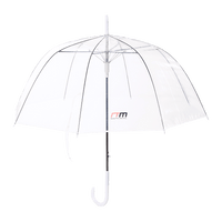 5x Clear Transparent Rain Walking Umbrella Parasol PVC Dome Wedding Party Favour Home & Garden Kings Warehouse 