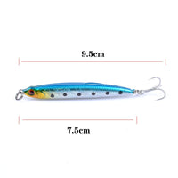 5x Pencil minnow 7.5cm Fishing Lure Lures Surface Tackle Fresh Saltwater Kings Warehouse 
