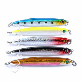 5x Pencil minnow 7.5cm Fishing Lure Lures Surface Tackle Fresh Saltwater Kings Warehouse 