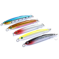 5x Pencil minnow 7.5cm Fishing Lure Lures Surface Tackle Fresh Saltwater Kings Warehouse 