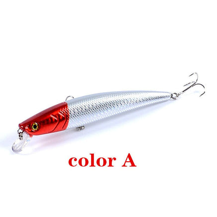 5x Popper Minnow 13cm Fishing Lure Lures Surface Tackle Fresh Saltwater Kings Warehouse 