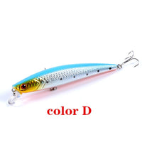 5x Popper Minnow 13cm Fishing Lure Lures Surface Tackle Fresh Saltwater Kings Warehouse 