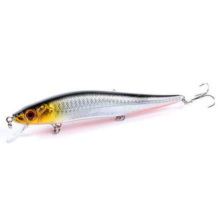 5x Popper Minnow 14cm Fishing Lure Lures Surface Tackle Fresh Saltwater Kings Warehouse 