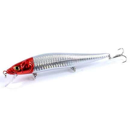 5x Popper Minnow 14cm Fishing Lure Lures Surface Tackle Fresh Saltwater Kings Warehouse 