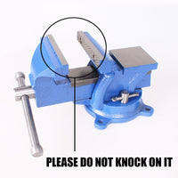 6" 150mm Bench Vice Heavy Duty Engineers Precision Level 360º Anvil Swivel Base Kings Warehouse 