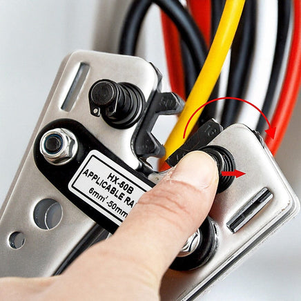 6-50 mm2 Wire Crimper Cable Crimp Electric Tube Crimping Hand Tool Battery Lug Tools Kings Warehouse 