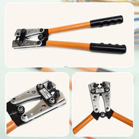 6-50 mm2 Wire Crimper Cable Crimp Electric Tube Crimping Hand Tool Battery Lug Tools Kings Warehouse 