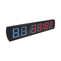 6 Digit Digital Timer Interval Fitness Clock Sports & Fitness Kings Warehouse 