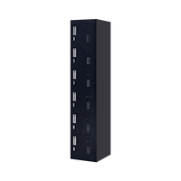 6-Door Locker for Office Gym Shed School Home Storage Furniture Kings Warehouse 