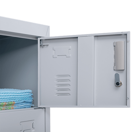 6-Door Locker for Office Gym Shed School Home Storage Furniture Kings Warehouse 