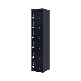 6-Door Locker for Office Gym Shed School Home Storage Furniture Kings Warehouse 