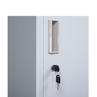 6-Door Locker for Office Gym Shed School Home Storage Furniture Kings Warehouse 