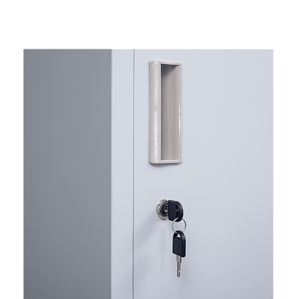 6-Door Locker for Office Gym Shed School Home Storage Furniture Kings Warehouse 
