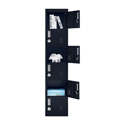 6-Door Locker for Office Gym Shed School Home Storage Furniture Kings Warehouse 