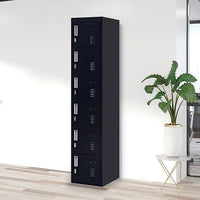 6-Door Locker for Office Gym Shed School Home Storage Furniture Kings Warehouse 