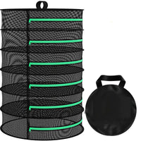 6-Layer 120cm Foldable Herb Vegetable Fruit Drying Dehydrating Rack Mesh Hanging Dryer Kings Warehouse 