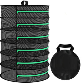 6-Layer 120cm Foldable Herb Vegetable Fruit Drying Dehydrating Rack Mesh Hanging Dryer Kings Warehouse 