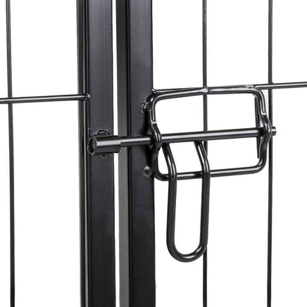 6 Panel Pet Dog Cat Bunny Puppy Play pen Playpen 80x80cm Exercise Cage Dog Panel Fence coops & hutches Kings Warehouse 