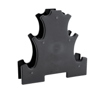 6-Piece Dumbbell Set with Storage Rack for Home Gym Training Sports & Fitness Kings Warehouse 