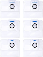 6 X Auto Empty Station Dust Bags For Ecovacs Deebot X1 Omni Series Robots Appliances Kings Warehouse 