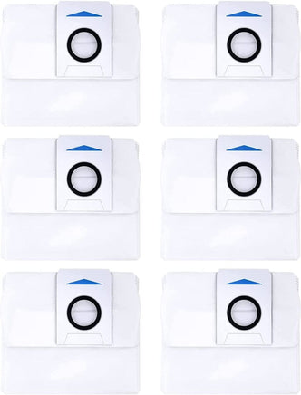 6 X Auto Empty Station Dust Bags For Ecovacs Deebot X1 Omni Series Robots Appliances Kings Warehouse 