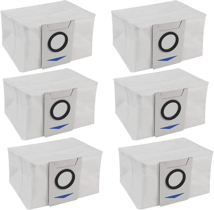 6 X Auto Empty Station Dust Bags For Ecovacs Deebot X1 Omni Series Robots Appliances Kings Warehouse 