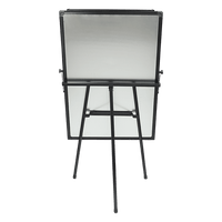 60 x 90cm Magnetic Writing Whiteboard Dry Erase w/ Height Adjustable Tripod Stand Furniture Kings Warehouse 
