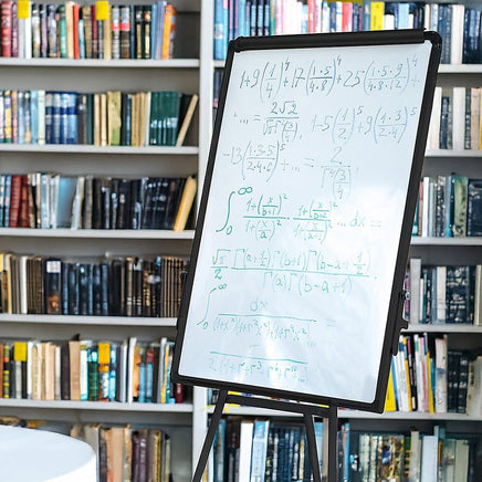 60 x 90cm Magnetic Writing Whiteboard Dry Erase w/ Height Adjustable Tripod Stand Furniture Kings Warehouse 