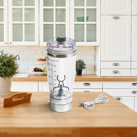 600ml Electric Smart Portable Blender Protein Shaker Bottle Cup Sports & Fitness Kings Warehouse 