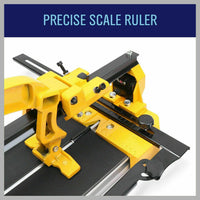 600mm Manual Tile Cutter Laser Guide Home Pro Tile Cutting Machine Heavy Duty Tools Kings Warehouse 
