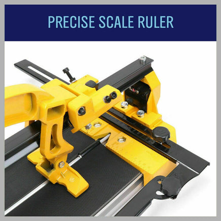 600mm Manual Tile Cutter Laser Guide Home Pro Tile Cutting Machine Heavy Duty Tools Kings Warehouse 