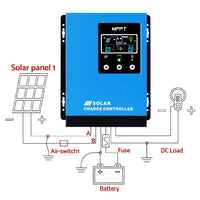 60A MPPT Solar Charge Controller Auto 12V/24V/36V/48V Battery Regulator Outdoor Recreation Kings Warehouse 