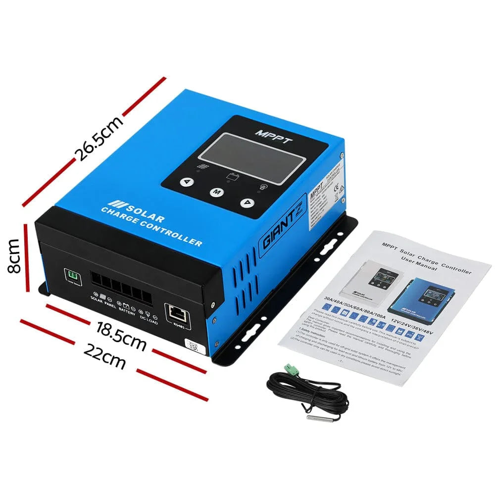 Kings Solar Controller 60A MPPT Solar Charge Controller Auto 12V/24V/36V/48V Battery Regulato ...