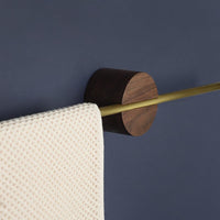 60CM Brushed Golden Brass Towel Bar Bathroom Kitchen Hand Towel Rack Holder Hanger Kings Warehouse 