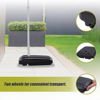 60x80cm Outdoor Umbrella Stand Base Sand/ Water Pod Round Portable Grip Home & Garden Kings Warehouse 