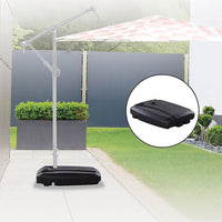 60x80cm Outdoor Umbrella Stand Base Sand/ Water Pod Round Portable Grip Home & Garden KingsWarehouse 