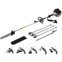 65CC Pole Chainsaw Petrol Brush Cutter Whipper Snipper Hedge Trimmer garden supplies Kings Warehouse 