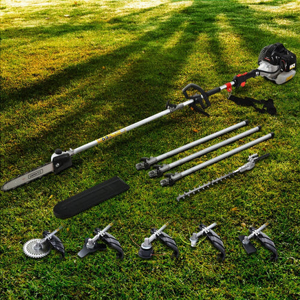 65CC Pole Chainsaw Petrol Brush Cutter Whipper Snipper Hedge Trimmer garden supplies Kings Warehouse 