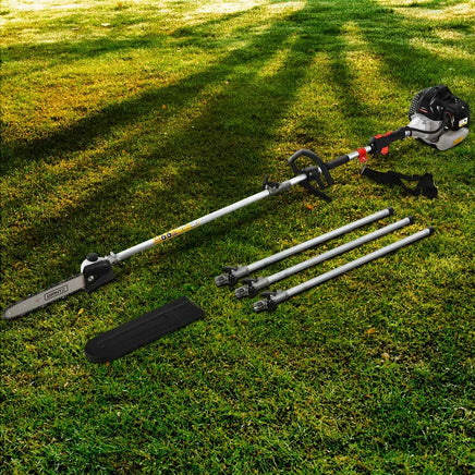 65CC Pole Chainsaw Petrol Saw Chain Tree Pruner Extended Spark Plug garden supplies Kings Warehouse 