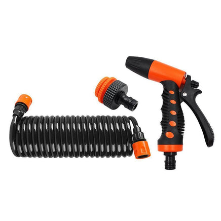 6.6GPM Washdown Pump Kit 12V Wash Pump w/ Hose Nozzle For Caravan RV Marine Boat Gift & Novelty Kings Warehouse 