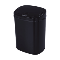 68L Motion Sensor Bin Automatic Stainless Steel Kitchen Rubbish Trash - Black Home & Garden Kings Warehouse 