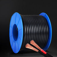 6MM 60M Twin Core Wire Electrical Cable Extension Car 450V 2 Sheath Auto Accessories Kings Warehouse 