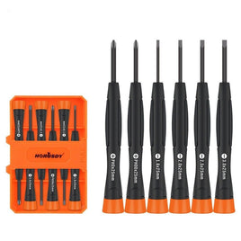 6Pc Precision Screwdriver Set Phillips Slotted Electronic PC Repair Small Driver Tools Kings Warehouse 