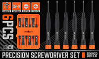6Pc Precision Screwdriver Set Phillips Slotted Electronic PC Repair Small Driver Tools Kings Warehouse 