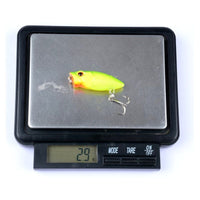 6X 3.5cm Popper Poppers Fishing Hard Lure Lures Surface Tackle Fresh Saltwater Kings Warehouse 
