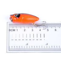 6X 3.5cm Popper Poppers Fishing Hard Lure Lures Surface Tackle Fresh Saltwater Kings Warehouse 