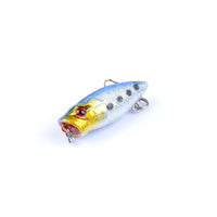 6X 3.5cm Popper Poppers Fishing Hard Lure Lures Surface Tackle Fresh Saltwater Kings Warehouse 