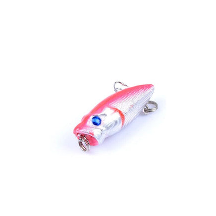 6X 3.5cm Popper Poppers Fishing Hard Lure Lures Surface Tackle Fresh Saltwater Kings Warehouse 