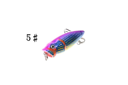 6X 3.5cm Popper Poppers Fishing Lure Lures Surface Tackle Fresh Saltwater Kings Warehouse 