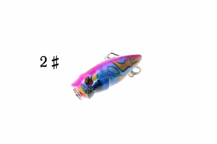 6X 3.5cm Popper Poppers Fishing Lure Lures Surface Tackle Fresh Saltwater Kings Warehouse 